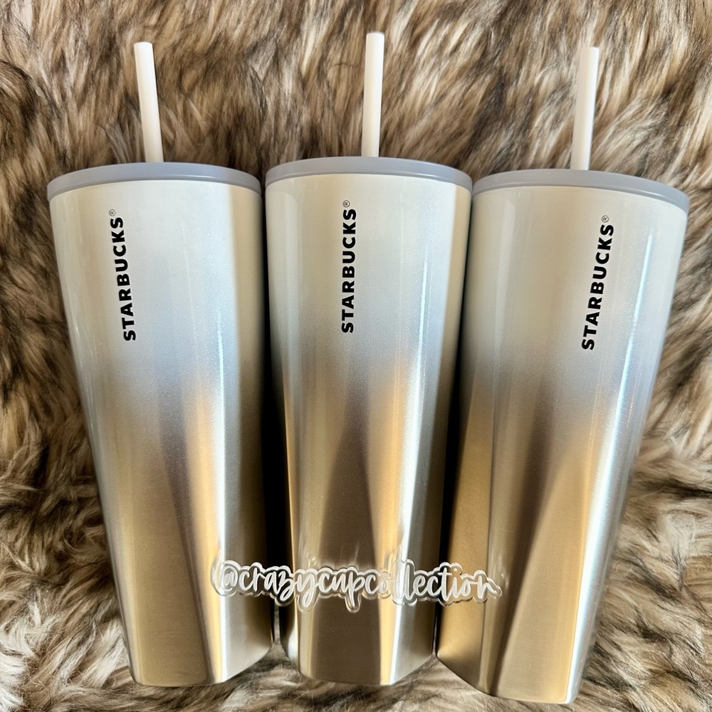 Starbucks Frozen Stainless Steel Tumbler 24oz